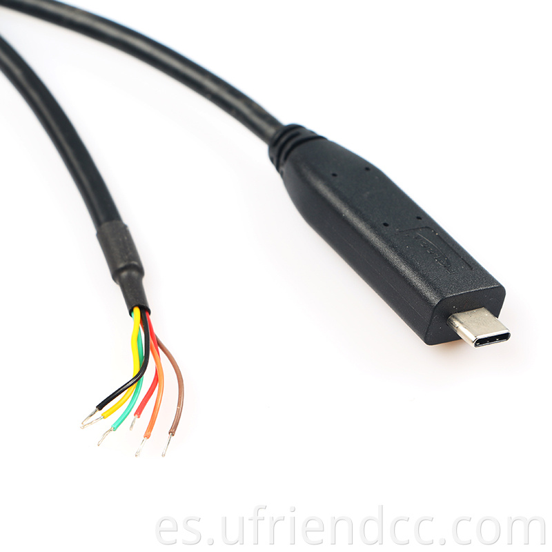 Alta victoria compatible 7/8/10 TTL UART 3.3V 5V FTDI RS232 USB C al cable convertidor serial